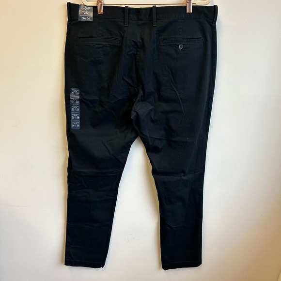 J.Crew Athletic Slim Fit Chino Pants Flex Women's NWT Size 36x34 - Picture 6 of 9